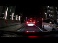 車の前後・車内の3カメラ同時録画 夜間に強い高画質ドライブレコーダー オウルテック OWL-DR803FG-3C フロントカメラ 夜間録画データ