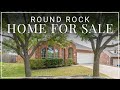 Round Rock, TX Home for Sale | One-Story Home | RRISD | Austin Texas Living | Offered at $399,999