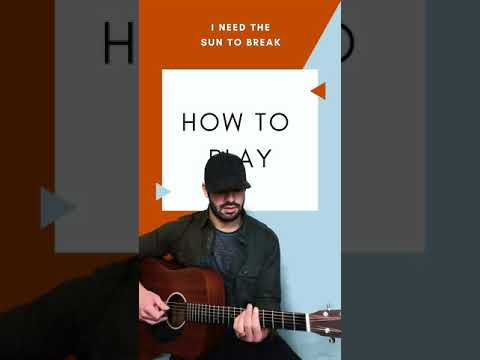 How to Play - Jacob Restituto's "I Need the Sun to Break" [Guitar Tutorial] thumbnail