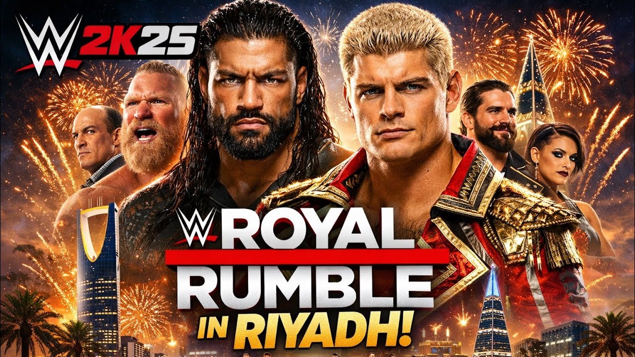 WWE 2K25 - ROYAL RUMBLE | RIYADH, SAUDI ARABIA