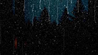 Dark Screen Rain & Thunder for Sleeping 🌙 | 10 Hours Calm & Relaxing Sounds screenshot 1
