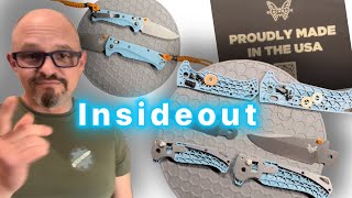 @Benchmade Water Adira InsideOut review: MagnaCut hardness, factory edge, lock test. 9 May 2024.