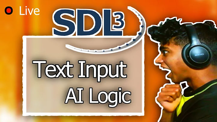 Text AI Logic in SDL3 C++ |100 days of C++ (Days 83/100) | 250 Days of Programming (Day 89/250)