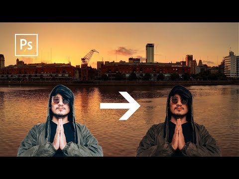 Tutorial Photoshop - Como ajustar as cores o objeto recortado com o fundo?