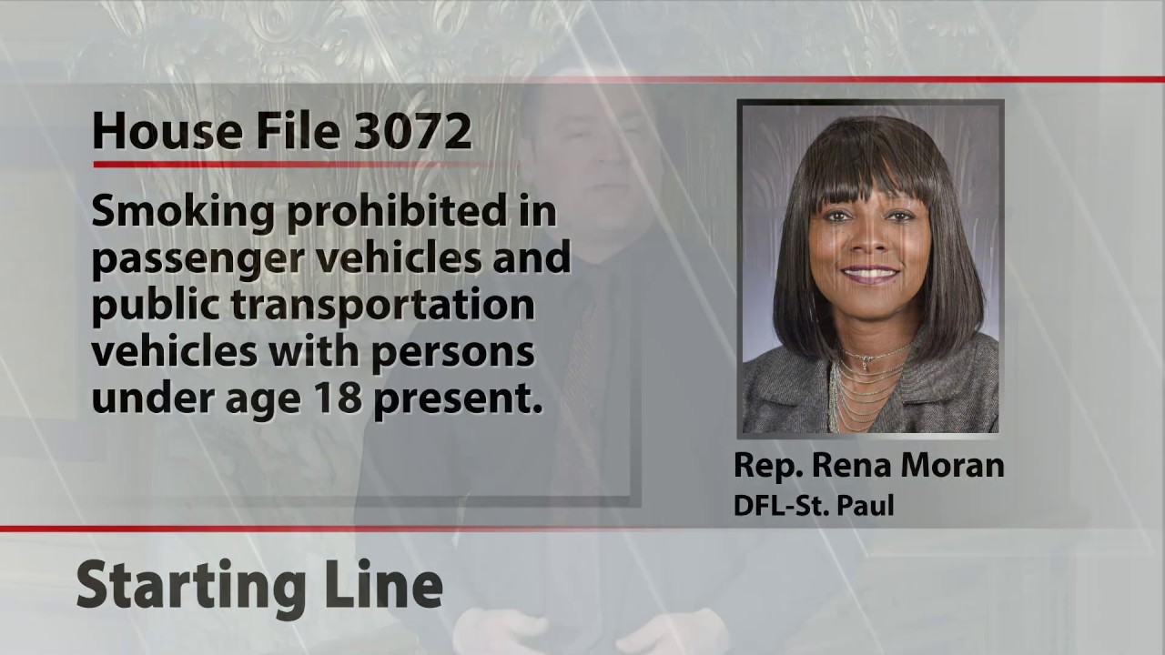 Starting Line: Smoking in vehicles with kids present could be snuffed out