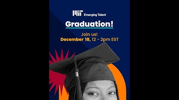 2025 Graduation - MIT Emerging Talent