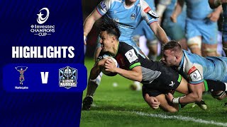 Instant Highlights - Harlequins V Glasgow Warriors Round Of 16 Investec Champions Cup 202324