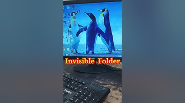 how to make invisible folder in pc | invisible folder kaise banaye #shorts #shortsfeed
