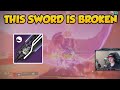 THIS SWORD IS BUSTED