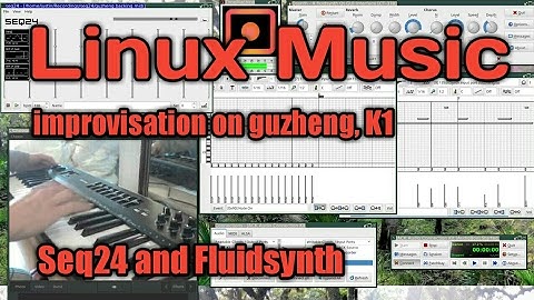 Linux Music Improv [Midiplus Classic 49 Midi Controller and Linux]