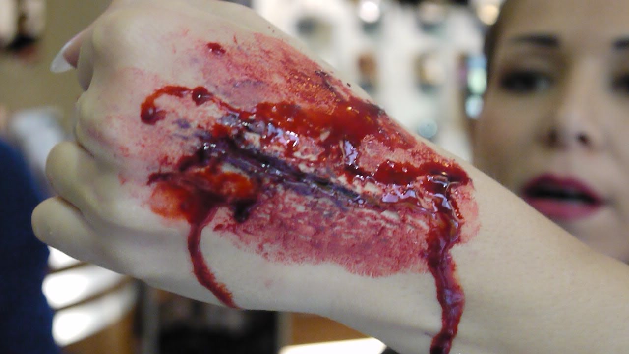 Halloween Tipps und Schnittwunden Tutorial