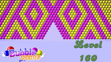 Bubble shooter Level 160 Gameplay | Bubble Shooter Game | Gameawy Games #bubbleshooter