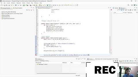 Membuat Program Sederhana Java: Merge Sort Descending dan Counting Sort Descending