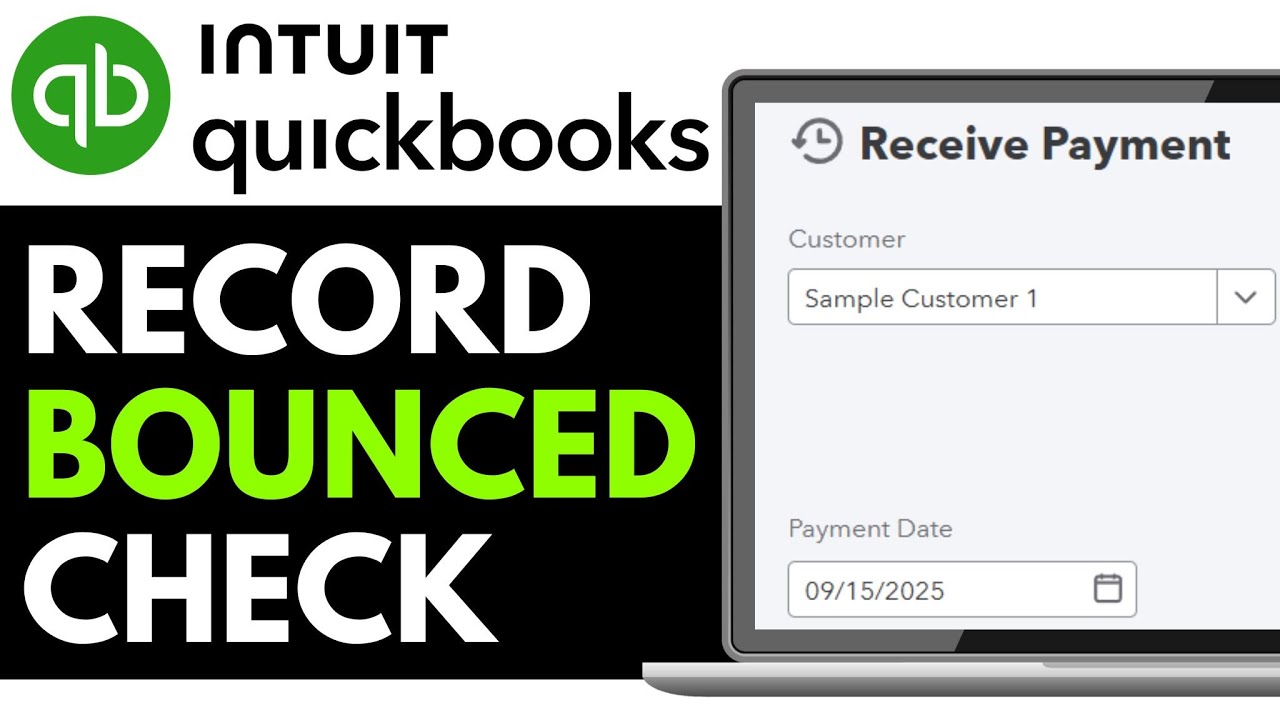 How to Record a Bounced Check in Quickbooks Online 2025 (Step-by-Step ...