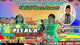 PAGELARAN WAYANG KULIT KI EKO SUWARYO LAKON PETRUK TAKON RAMA SEJATI