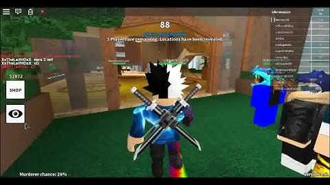 Roblox Twisted Murderer Gameplay Part 1