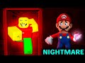 Mario Plays ROBLOX WEIRD STRICT DAD & NIGHTMARE MODE !!!