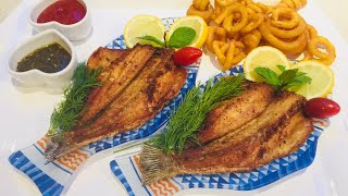 Fried Fish RECIPE HOW TO MAKE AFGHANI FRIED FISH | ماهى سرخ كرده طرز تهيه ماهى