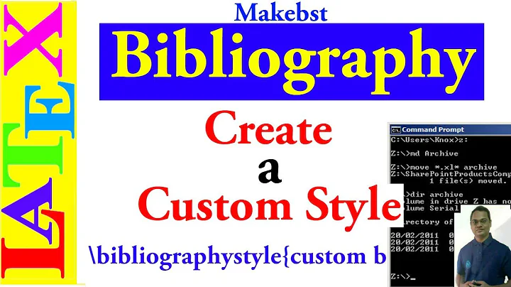 How to Create Custom Bibliography Style (LaTeX Advanced Tutorial-05)