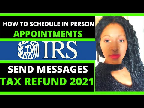 How to make an appointment with the IRS