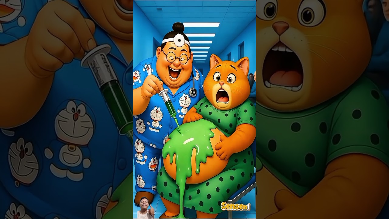 ❤️Evolution animal:The doctor and the pregnant mother cat were shocked by the green liquid. Sensen1✅