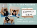 РАСТЯЖКА/ ГИБКОСТЬ СПИНЫ/ STRETCHING/ LESSON 2