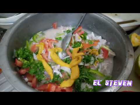 Hoy presentamos Comidas caseras Ft. ensalada tipo Ceviche #steven#cocina