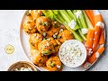 BUFFALO CHICKEN MEATBALLS | slow cooker chicken recipe