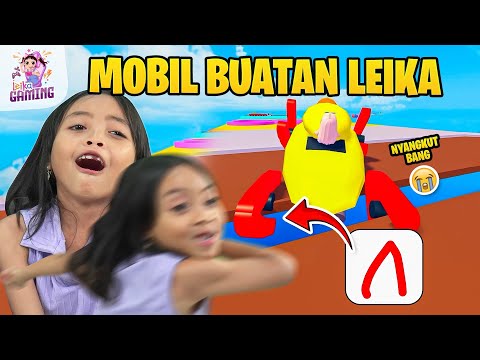 LEIKA BERMAIN WHEEL DRAWING OBBY 🤓❤‍🔥BALAPAN MOBIL RODA LUCU [ROBLOX INDONESIA]