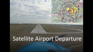 Celebrity Class C Airspace Operations | Satellite Airport Departure | Full ATC Audio Wealth