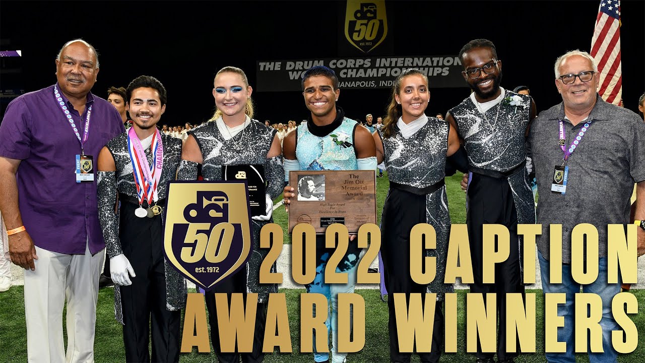 2022 DCI World Championship Caption Award Winners YouTube