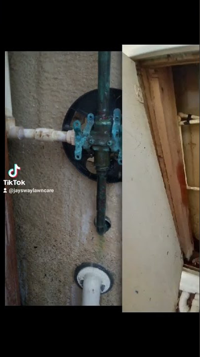 I had to fix a tub faucet today. Pretty simple. #faucets #plumbing #jayswaylawncare