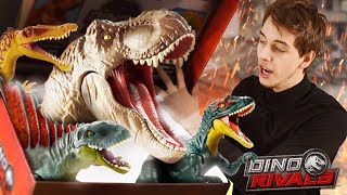 DINOSAUR RIVALS MYSTERY BOX!! - Jurassic World Fallen Kingdom Toys