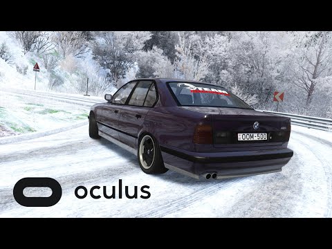 bmw-e34-m5-snow-drifting---assetto-corsa-vr-gameplay