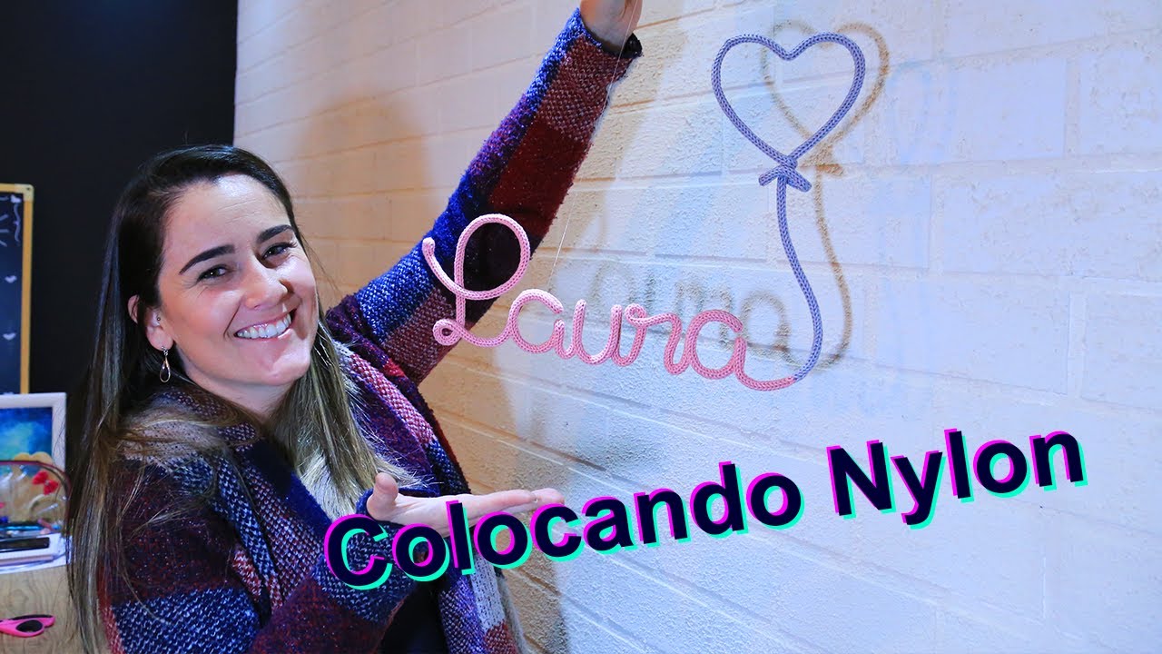 Como colocar fio de Nylon no TRICOTIN