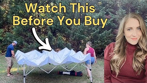 Honest Review of this 10x10 Canopy Tent