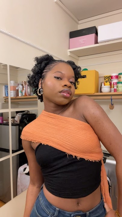  The BEST Bantu Knot Out tutorial 🤯 #shorts #naturalhair # ...