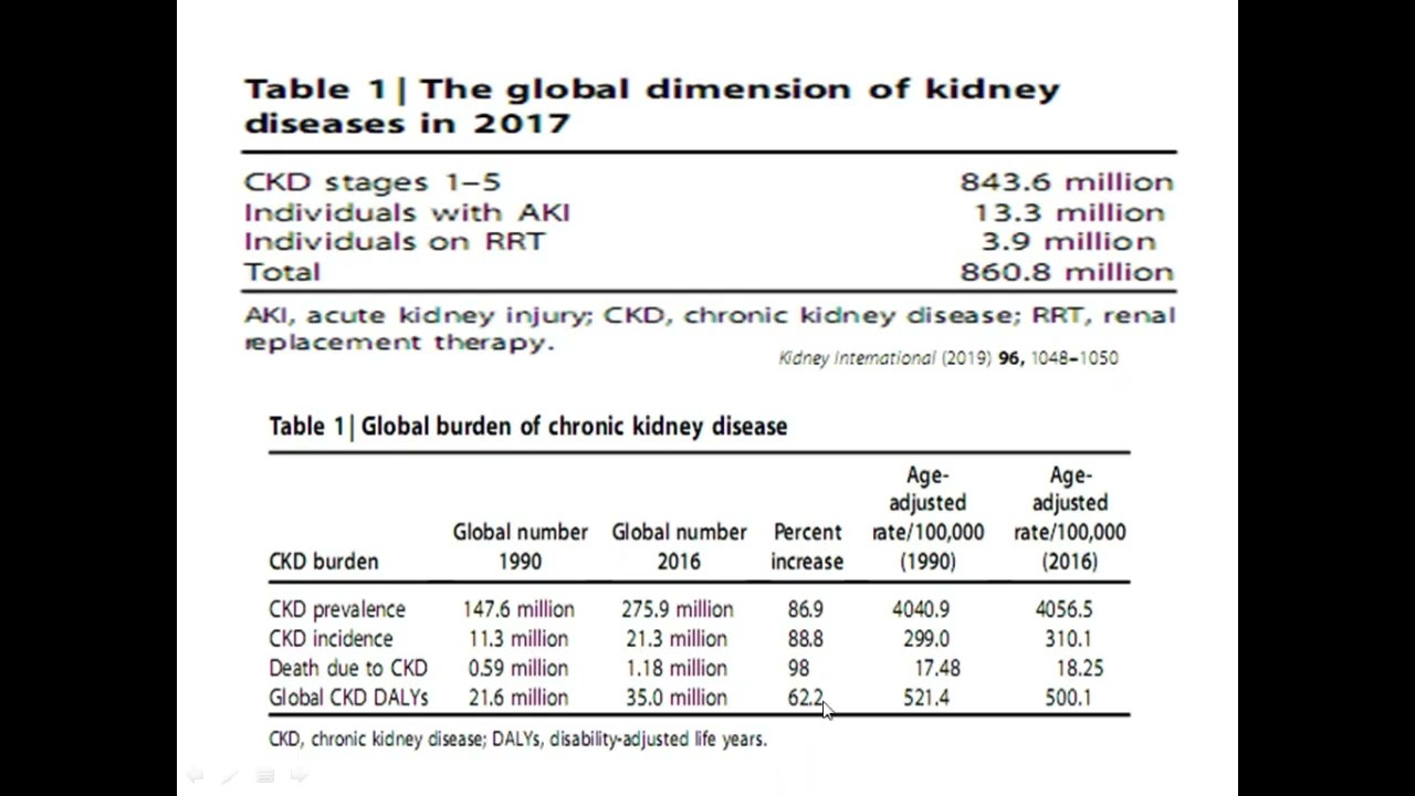 Epidemiologia- Demografía y Factores de Riesgo de IRC- Curso de Posgrado de Nefrología