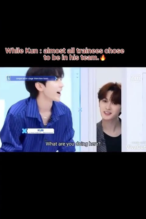 All of them chose Kun and I feel so sad for other mentors🥺