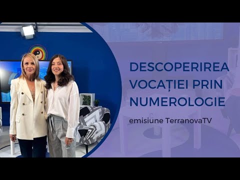 Descoperirea VOCAȚIEI prin Numerologie - metode și sfaturi utile (TerranovaTV)