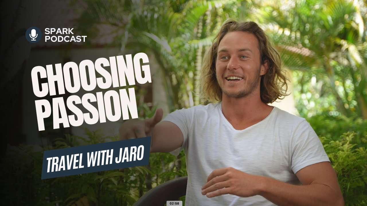 Choosing Passion over Fear and finding your own voice-with Travel with jaro-Spark podcast EP-1
