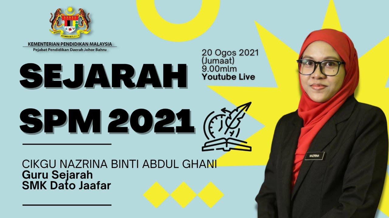 WEBINAR SEJARAH SPM (KERTAS 2)