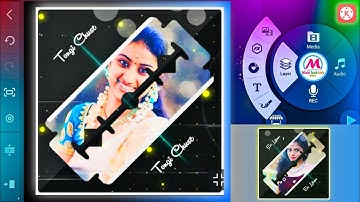 how to make new trending lyrics whatsapp status video kinemaster in telugu avee player style editing