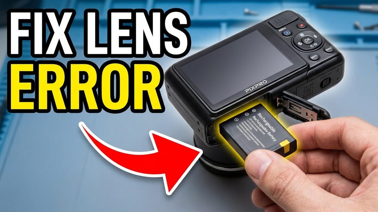 How To FIX Lens Obstruction & Restart Kodak PIXPRO (EASY) 2026