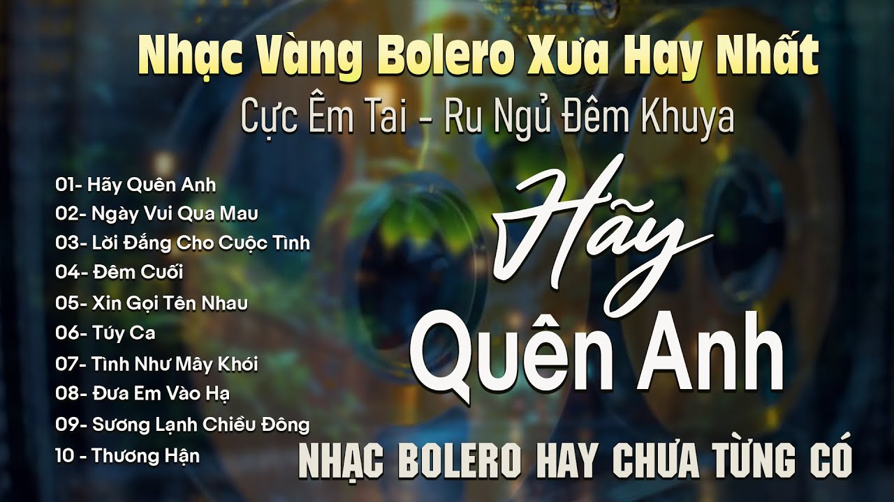 HÃY QUÊN ANH, ĐÊM CUỐI ✨ BOLERO DIỄN QUÂN Giọng Ca Đặc Biệt Hay 2026 ➤ Nhạc Vàng Xưa Bất Hủ Êm Tai