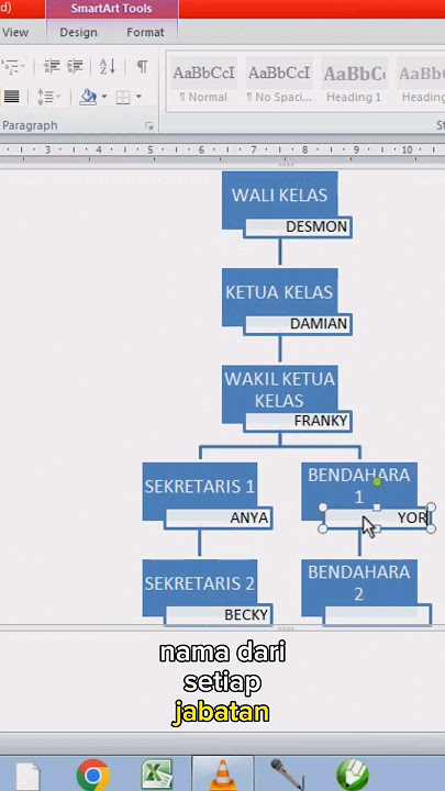 Cara Membuat Struktur Organisasi di Microsoft Office Word