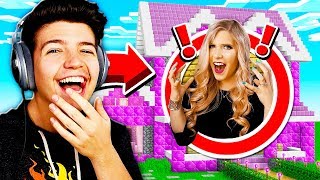 5 WAYS TO PRANK YOUR WIFE'S MINECRAFT HOUSE!