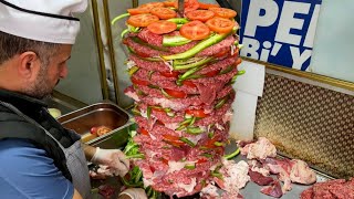 Amazing Turkish Shawarma! | Colorful Doner Kebab | Istanbul Street Food