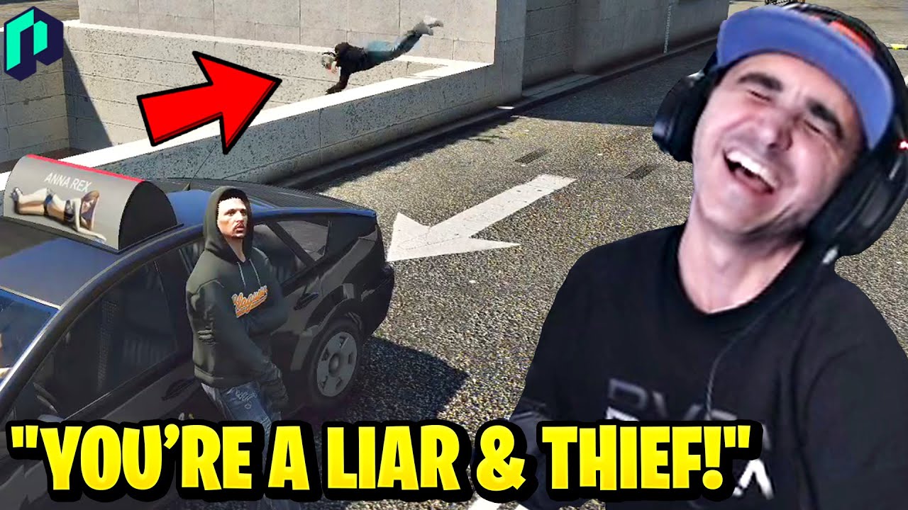 Summit1g CAN'T STOP LAUGHING at Hutch after this happened! | GTA 5 NoPixel RP