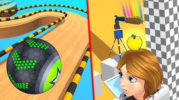 Going Ball vs Slice It All , Walkthrough IOS Android Gameplay | Walkthrough, All Level | New Update